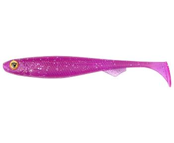 Fox rage gumová nástraha slick shad uv purple rain - 11 cm