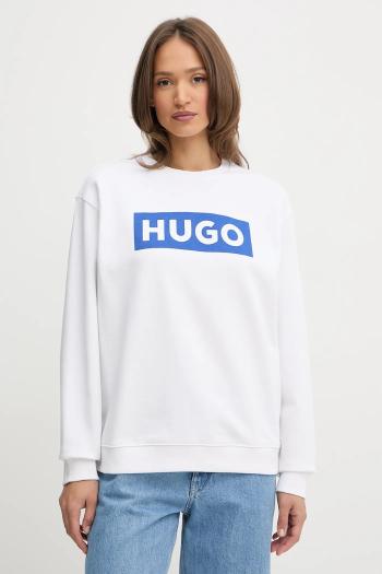 Mikina Hugo Blue čierna farba, s potlačou, 50522425