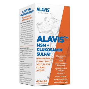 ALAVIS MSM + Glukosamín sulfát pre psy 60 tabliet