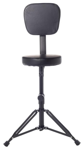 Bespeco DT3 Kovová klavírna stolička Black