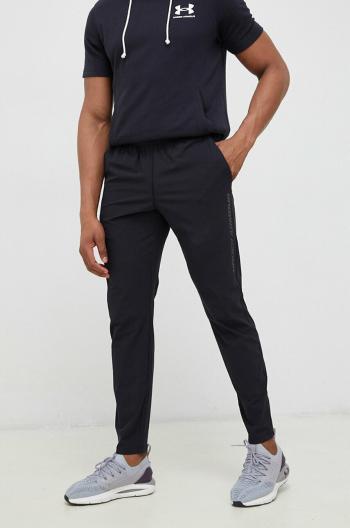 Bežecké nohavice Under Armour Storm čierna farba, jednofarebné, 1376800