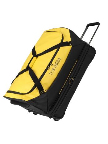 Travelite Basics Wheeled Duffle Exp. Utazótáska Sárga