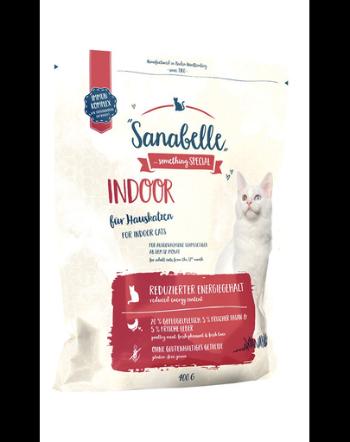 SANABELLE Indoor Hrana uscata pisici adulte indoor, cu pasare  400 g