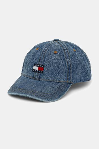 Džínsová šiltovka Tommy Jeans s nášivkou, AM0AM13288