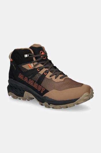 Topánky Mammut Sertig II Mid GTX pánske, hnedá farba