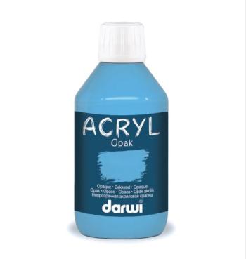 DARWI ACRYL OPAK - Dekoračná akrylová farba 250 ml 220250720 - tmavožltá