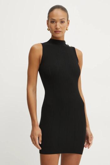Šaty Marciano Guess GRACE čierna farba, mini, priliehavé, 5RGK08 5810Z