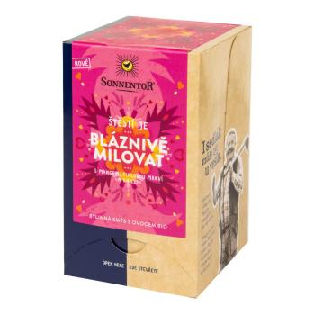 !X! Čaj Bláznivě milovat 36 g BIO   SONNENTOR