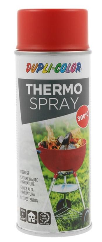 DC THERMO SPRAY - Žiaruvzdorná farba v spreji červená do 300°C, 0,4 L