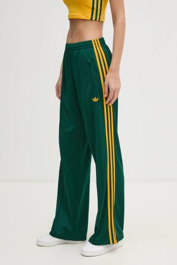 Tepláky adidas Originals Firebird zelená farba, vzorované, JP2314