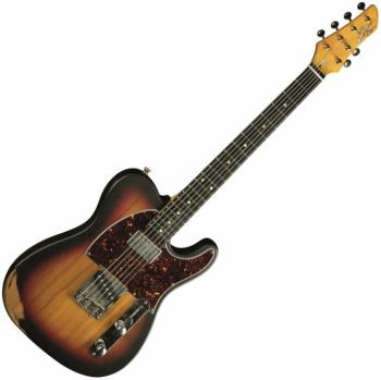 Eko guitars Tero Relic Sunburst Elektrická gitara