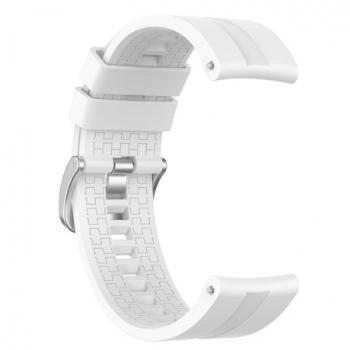 BStrap Silicone Cube remienok na Garmin Venu 2, white (SHU004C0808)