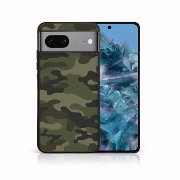 MY ART Ochranný kryt pre Google Pixel 8 GREEN CAMO (235)