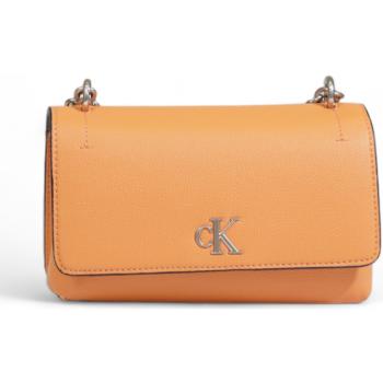 Calvin Klein Jeans  MINIMAL MONOGRAM EW FLAP21 K60K612233  Tašky Oranžová