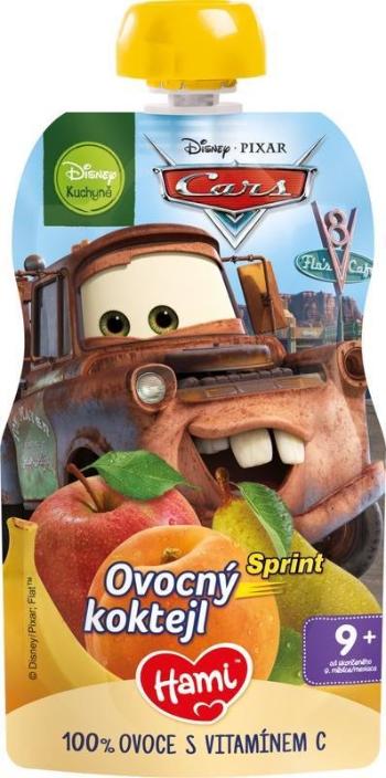 HAMI Kapsička ovocná Disney Cars Ovocný koktail 110g, 9+