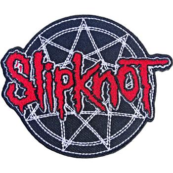 Slipknot Red Logo Over Nonogram