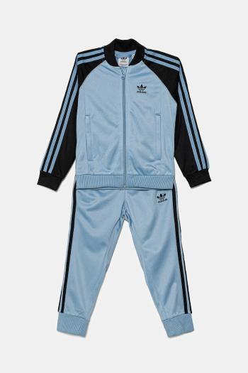 Detská tepláková súprava adidas Originals modrá farba, JY1144