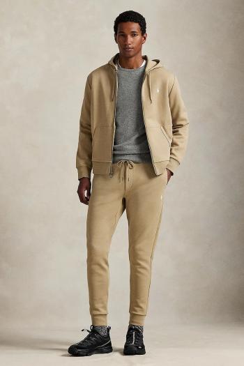 Tepláky Polo Ralph Lauren žltá farba, jednofarebné, 710881518