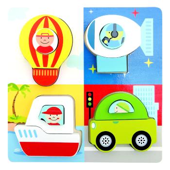 Bino 3D Puzzle - doprava