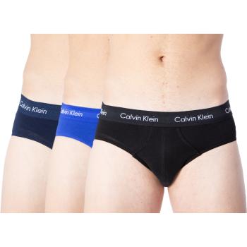 Calvin Klein Jeans  3 Hip Brief U2661G  Spodky Modrá