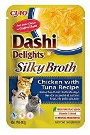 Churu Cat Dashi Delights Silky Broth Chicken & Tuna 40g 3 + 1 ZADARMO