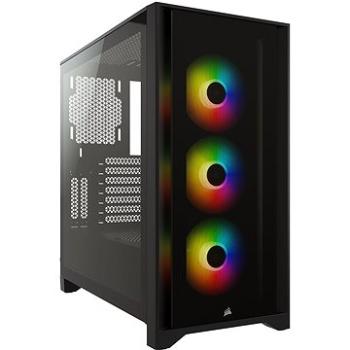 Corsair iCUE 4000X RGB Tempered Glass Black (CC-9011204-WW)