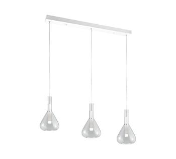 LED závesné osvetlenie Cinque Cipera biela 345010331