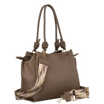 Dásmka kožená shopper kabelka  - Flora&Co