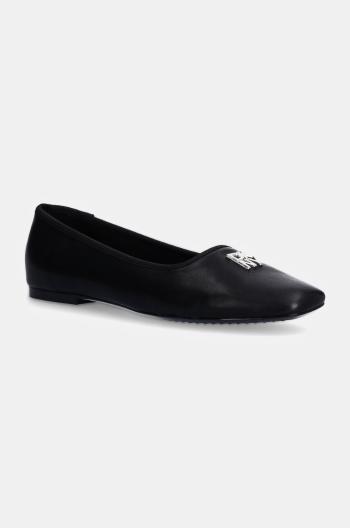 Baleríny Dkny Daine čierna farba, K3422486