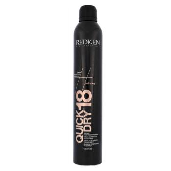Redken Quick Dry 18 Hairprays 400ml (Silný rychlolak vlasy)