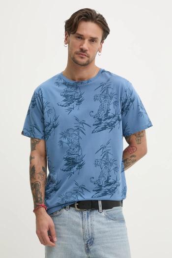 Bavlnené tričko Superdry pánske, vzorované, M1012315A-F8S