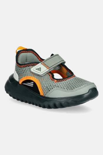 Detské tenisky adidas SUMMERFLEX zelená farba, IH8729