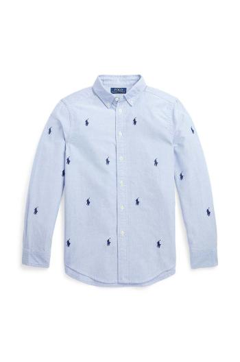 Detská bavlnená košeľa Polo Ralph Lauren 323878876001