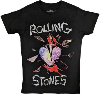 The Rolling Stones Tričko Hackney Diamonds Heart Unisex Black L