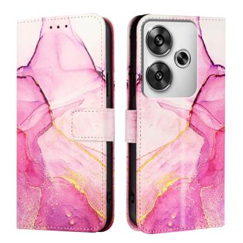 ART MARBLE Peňaženkový kryt pre Xiaomi Poco F6 PINK