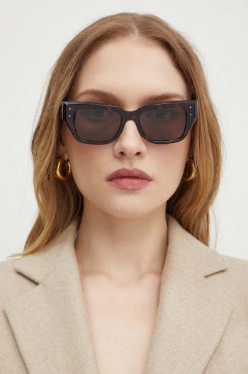 Slnečné okuliare Dolce & Gabbana dámske, hnedá farba