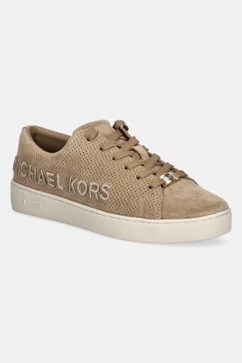 Semišové tenisky MICHAEL Michael Kors Keaton béžová farba, 43R5KEFS1S.297