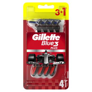 Gillette Jednorazové holítka Gillette Blue3 Plus 3+1 ks
