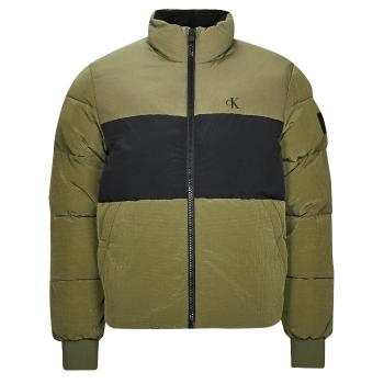 Calvin Klein Jeans  COLORBLOCK NON-DOWN JACKET  Bundy Zelená