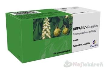 Reparil-Dragées tbl.obd.100 x 20 mg