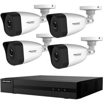 HikVision HiWatch HWK-N4142BH-MH, KIT, 2MP, rekordér + 4 kamery, 4ch, 1 TB HDD (301501633)