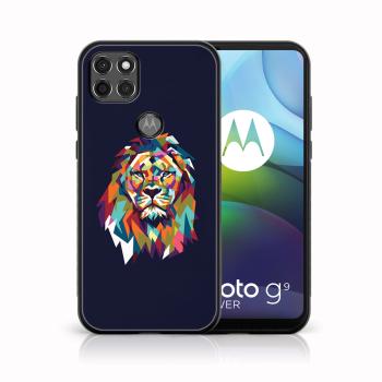 MY ART Silikónový kryt Motorola Moto G9 Power LION (246)