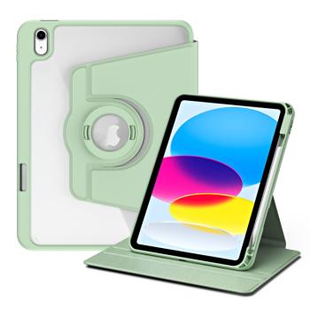 CRYSTAL FLEXI 2v1 Zaklápacie puzdro pre Apple iPad 2025 / iPad 2022 svetlozelené