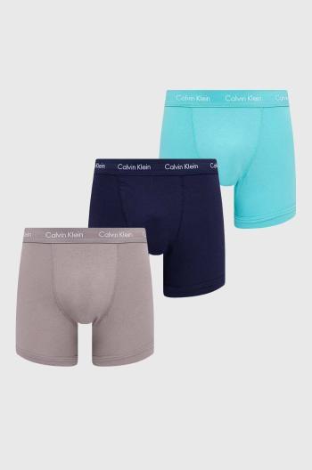 Boxerky Calvin Klein Underwear 3-pak pánske, čierna farba, 0000U2662G