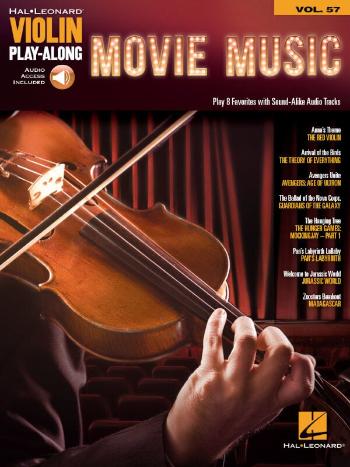Hal Leonard Violin Play-Along Volume 57: Movie Music Noty