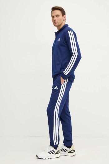 Tepláková súprava adidas 3-Stripes pánska, tmavomodrá farba, JI8859