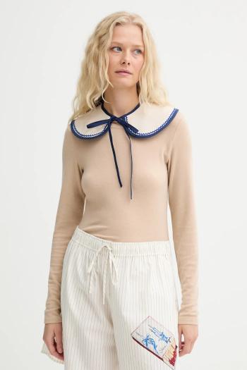 Ozdobný džínsový golier Renewed creative upcycling vzorovaná, Renewed INTU x Answear