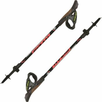 Fizan NW Revolution PRO+B Red 58 - 130 cm Palice na Nordic Walking