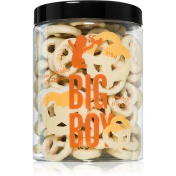 Big Boy Pretzels Covered in White Chocolate praclíky v poleve 330 g