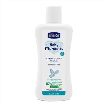 CHICCO mlieko telové Baby Moments 87 % prírodných zložiek 200 ml,CHICCO Mlieko telové Baby Moments 87 % prírodných zložiek 200 ml